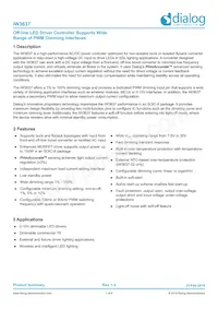 IW3637-31 Datasheet Copertura