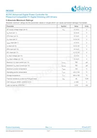 IW3690-00 Datasheet Page 5