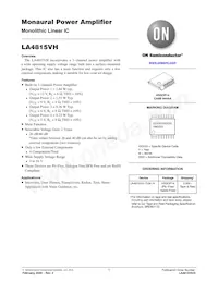 LA4815VH-TLM-H Datasheet Cover