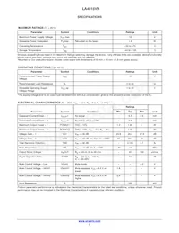 LA4815VH-TLM-H Datasheet Page 2