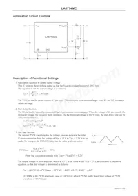 LA5774MC-E Datasheet Page 4