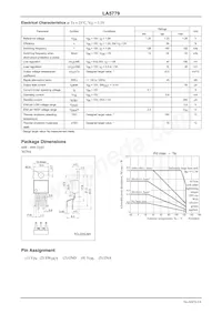 LA5779-HJ-E Datasheet Page 2