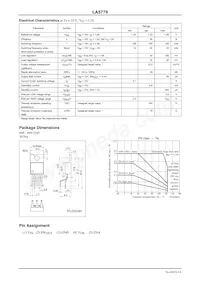 LA5779-HJ-E Datasheet Pagina 2