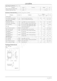LA74309FA-BH Datasheet Page 2