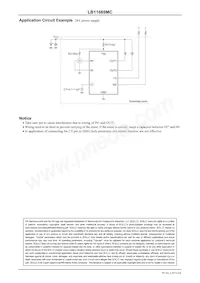 LB11669MC-BH Datasheet Pagina 4
