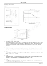 LB11851MC-BH Datasheet Page 3