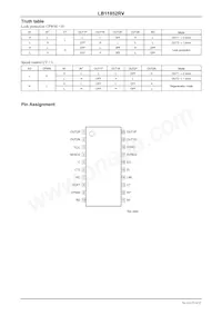 LB11852RV-TLM-H Datasheet Pagina 4