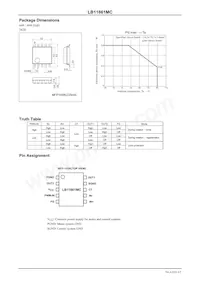 LB11861MC-W-AH Datasheet Page 3