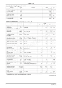 LB11873-TRM-E數據表 頁面 2