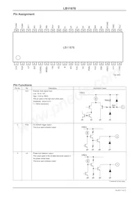 LB11876-MPB-E Datasheet Page 6