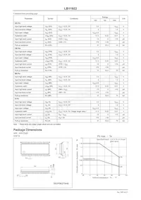 LB11922-TLM-E Datasheet Page 4
