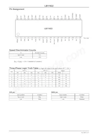 LB11922-TLM-E數據表 頁面 5