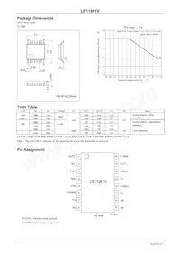 LB11961V-MPB-H Datasheet Pagina 3