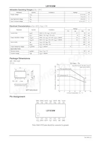 LB1838M-MPB-E Datasheet Pagina 2