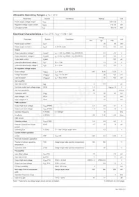 LB1929-E Datasheet Pagina 2