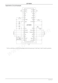 LB1945H-MPB-E Datasheet Pagina 6