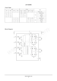 LB1948MC-ZH Datasheet Page 5