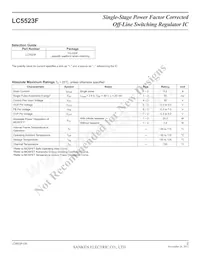 LC5523F Datasheet Page 2