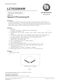 LC703200AW-8C99-H Datasheet Cover