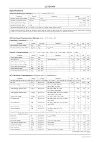 LC75106V-TLM-H Datenblatt Seite 2