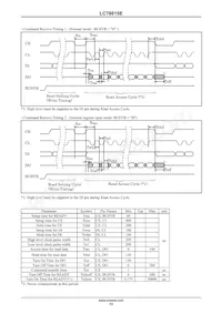 LC78615E-01US-H Datasheet Page 13
