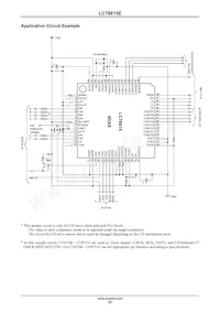 LC78615E-01US-H Datasheet Page 23