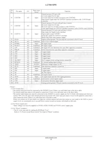 LC78616PE-6D02-H Datasheet Pagina 9