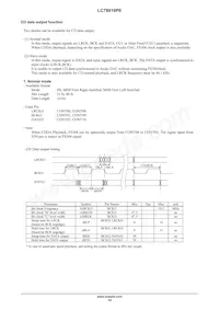 LC78616PE-6D02-H Datasheet Pagina 14