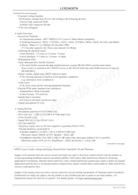 LC823430TA-2H Datasheet Page 2