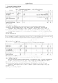 LC89075WA-H Datasheet Page 8