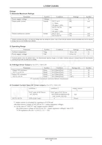LC898122AXA-VH Datasheet Page 9