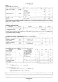 LC898123AXD-VH Datasheet Page 9