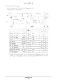 LC898124EP1XC-MH Datasheet Page 9