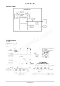 LC898124EP2XC-MH Datasheet Page 3