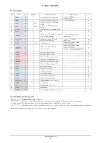 LC898124EP2XC-MH Datasheet Page 5