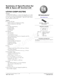 LC898128DP1XGTBG Datasheet Cover