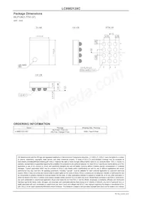 LC898212XC-MH Datasheet Pagina 4