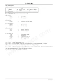 LC898212XD-SH Datasheet Pagina 2