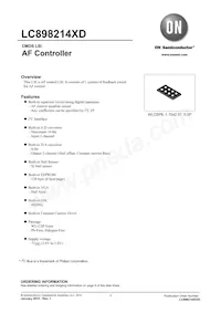 LC898214XD-MH Datasheet Cover