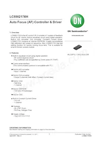 LC898217XH-MH Datasheet Copertura