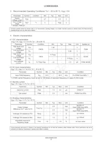 LC898302AXA-MH Datasheet Page 3