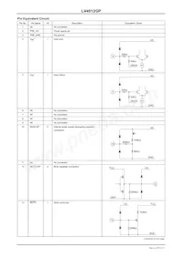 LV4912GP-TE-L-E Datasheet Page 5