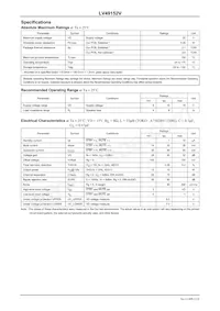LV49152V-MPB-E Datasheet Page 2