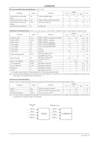 LV4924VH-MPB-H Datasheet Pagina 2