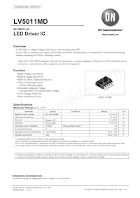 LV5011MD-AH Datasheet Cover
