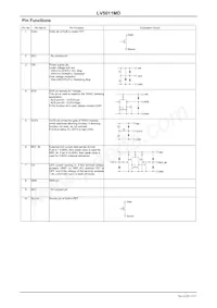 LV5011MD-AH Datasheet Page 5