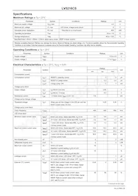 LV5216CS-TE-L-E Datasheet Pagina 2