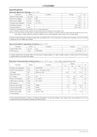 LV52204MUTBG Datasheet Page 2