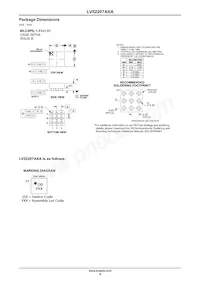 LV52207AXA-VH Datasheet Pagina 4