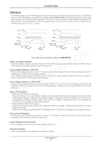 LV52207AXA-VH Datasheet Pagina 10